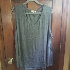 V  neck tank top.